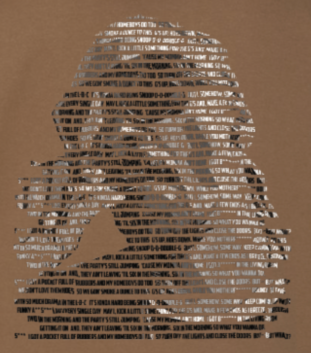 Snoop Dogg's "Lyrics" Hoodie