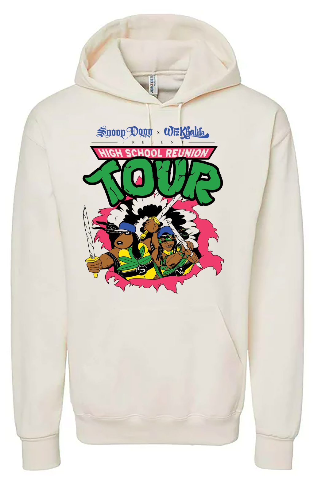 Snoop Dogg's "High School Reunion Tour 2023" Hoodie
